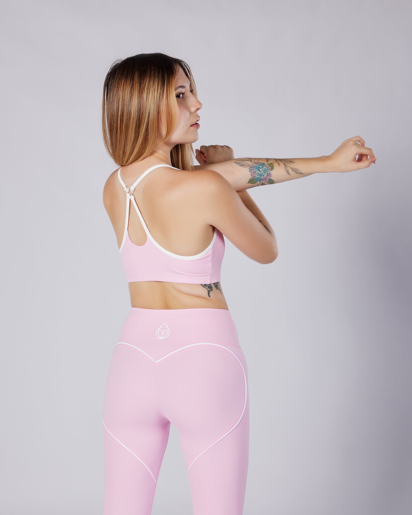 Rise legging rosa pastel💓