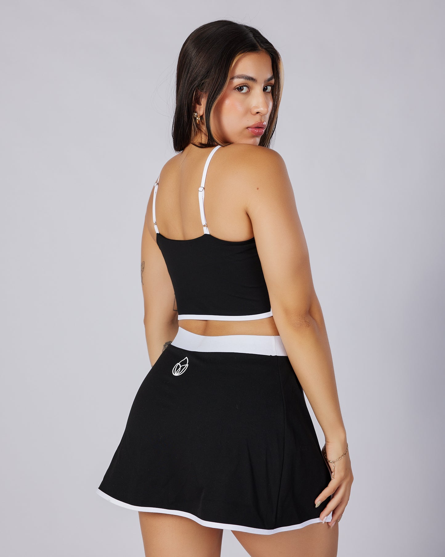 Blossom negro short leggingđź–¤