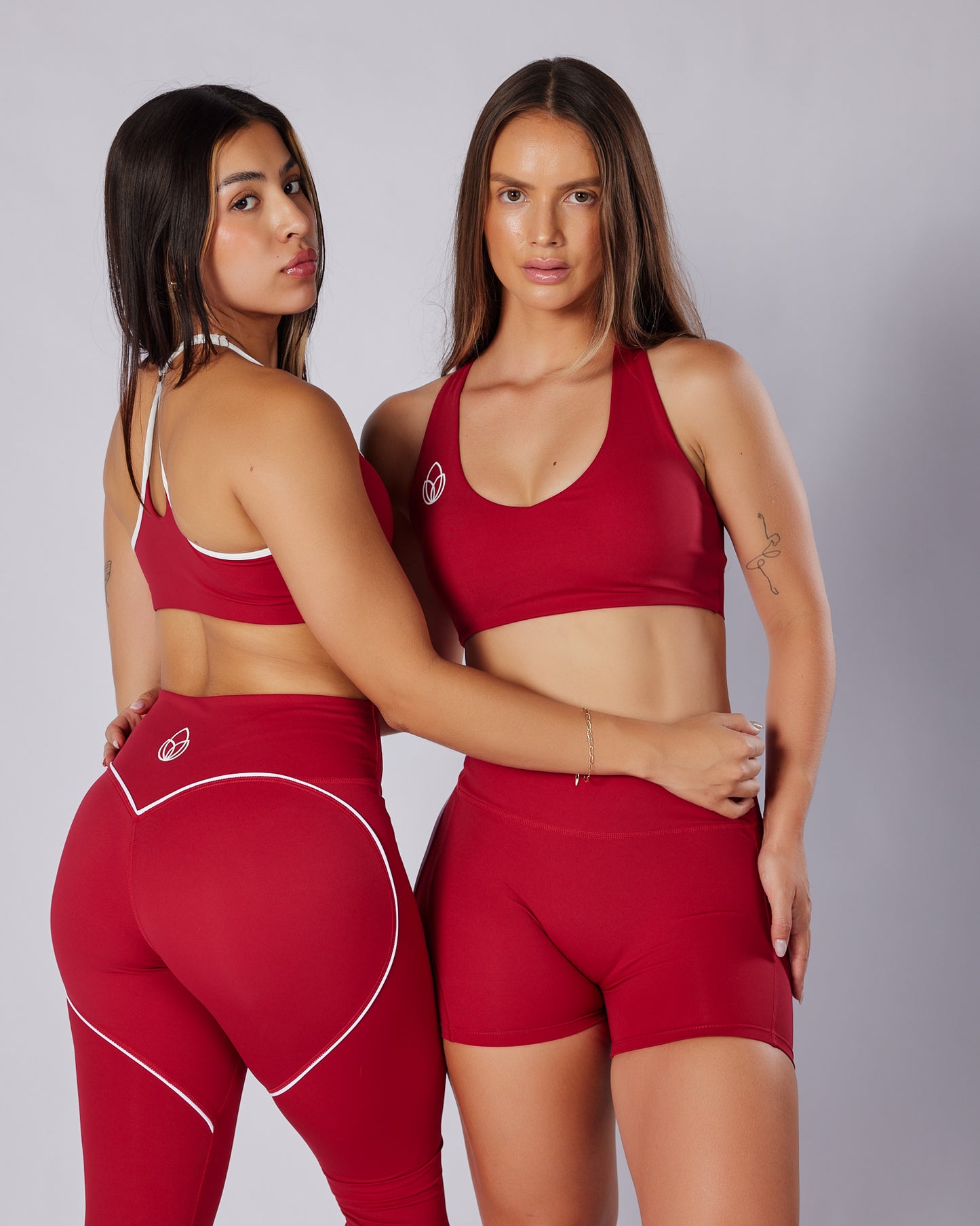 Rise legging borgoña❤️🔥