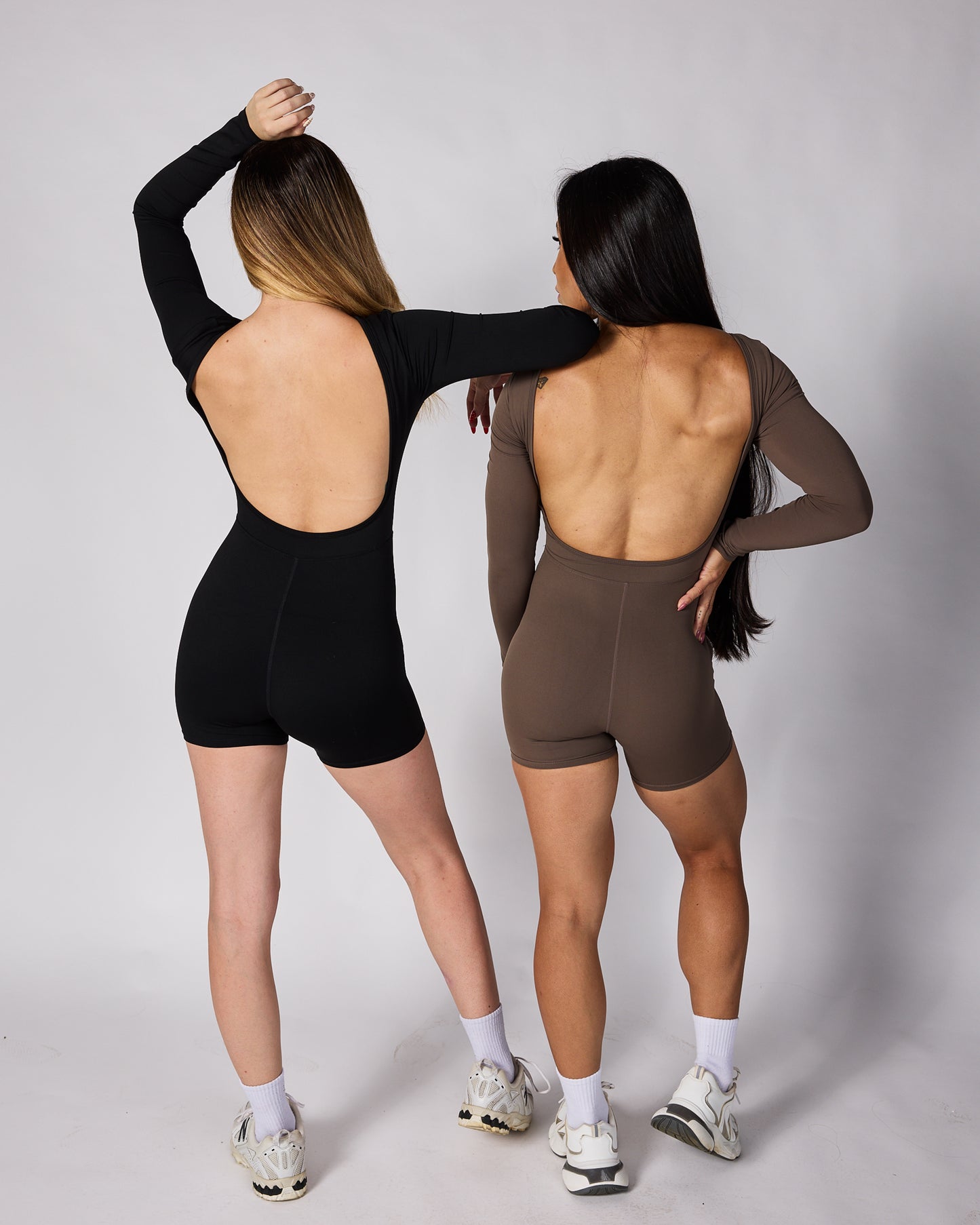 Enterizo manga larga | short 🖤