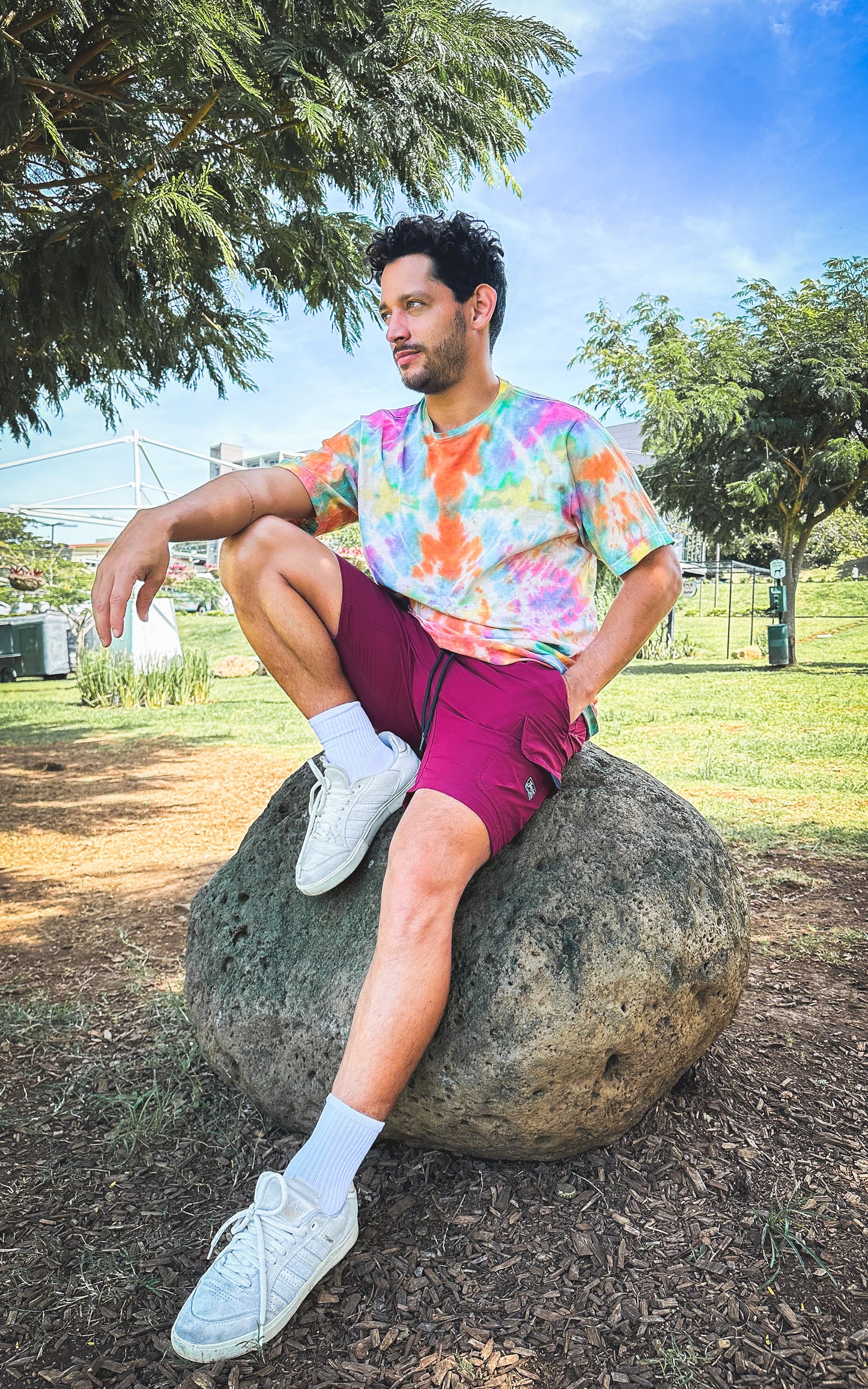 Men Tie Dye
