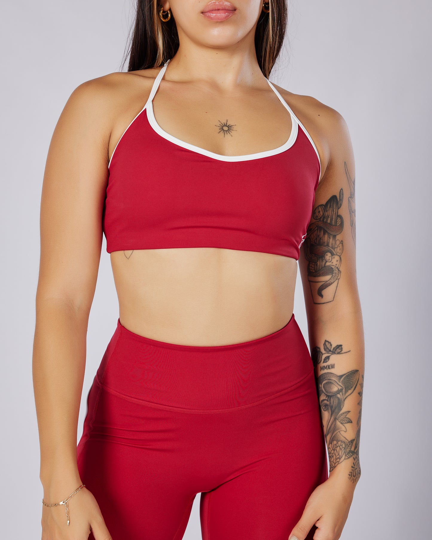 Rise legging borgoña❤️🔥