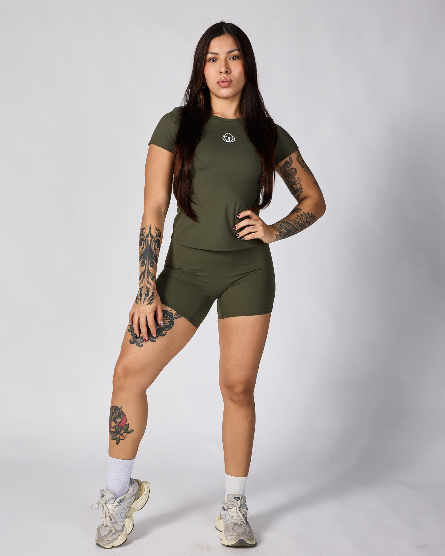 Oliva short & blusa 🫒 piezas por separado 18.500