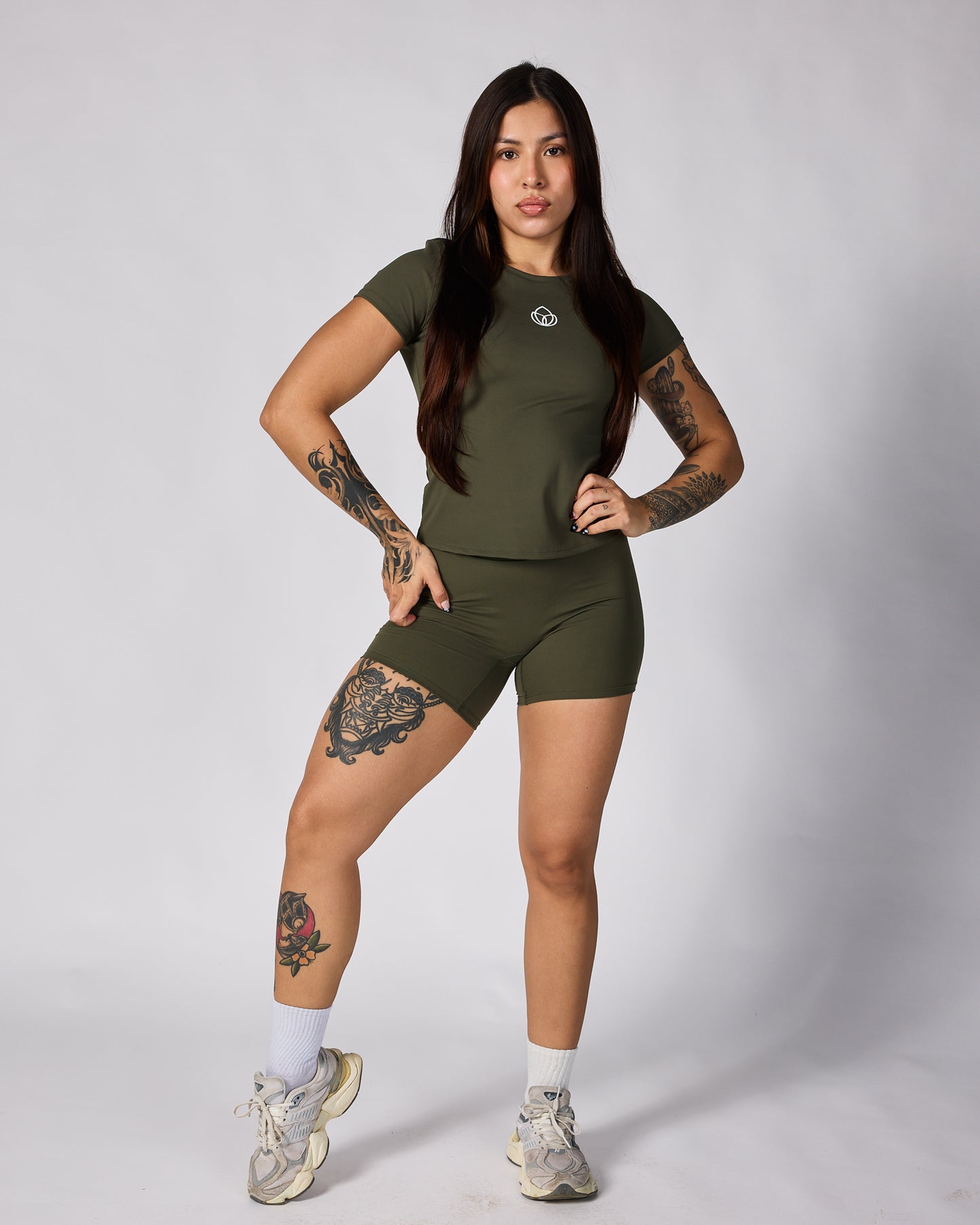 Oliva short & blusa 🫒 piezas por separado 18.500