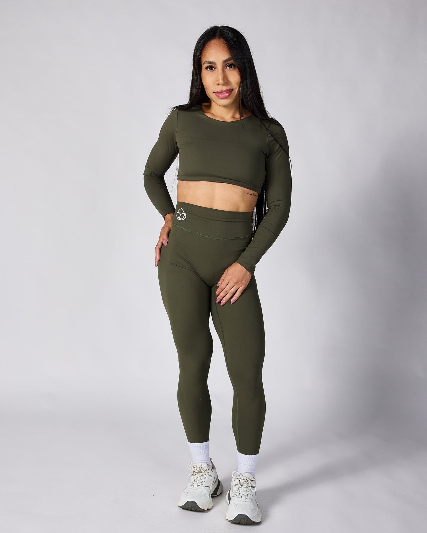 Oliva set legging & manga larga🫒 piezas por separado 19500