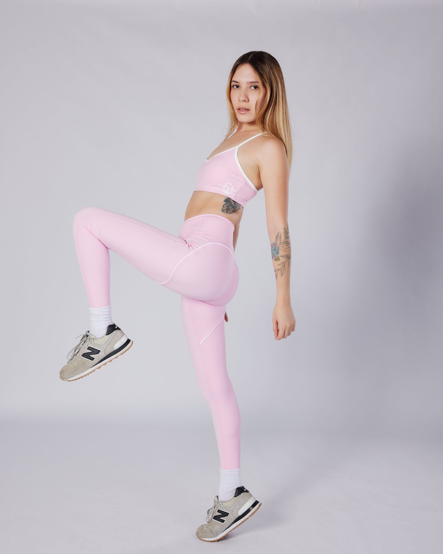 Rise legging rosa pastel💓