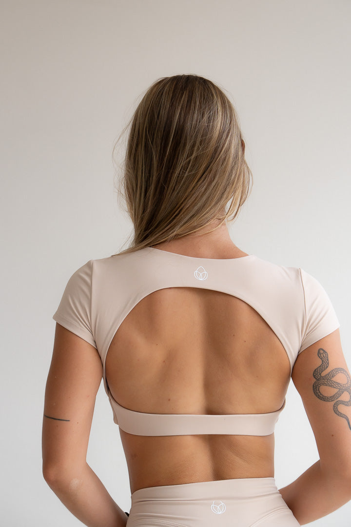 Lolita croptop beige🍦